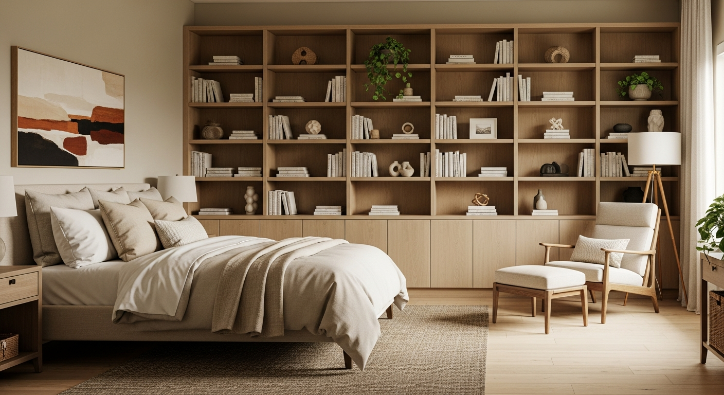 Bibliothèque saturée : l'astuce du rangement vertical qui double l'espace
