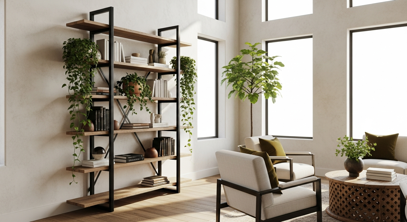 Mélanger minimalisme et couleur : le secret d'un salon qui plaît