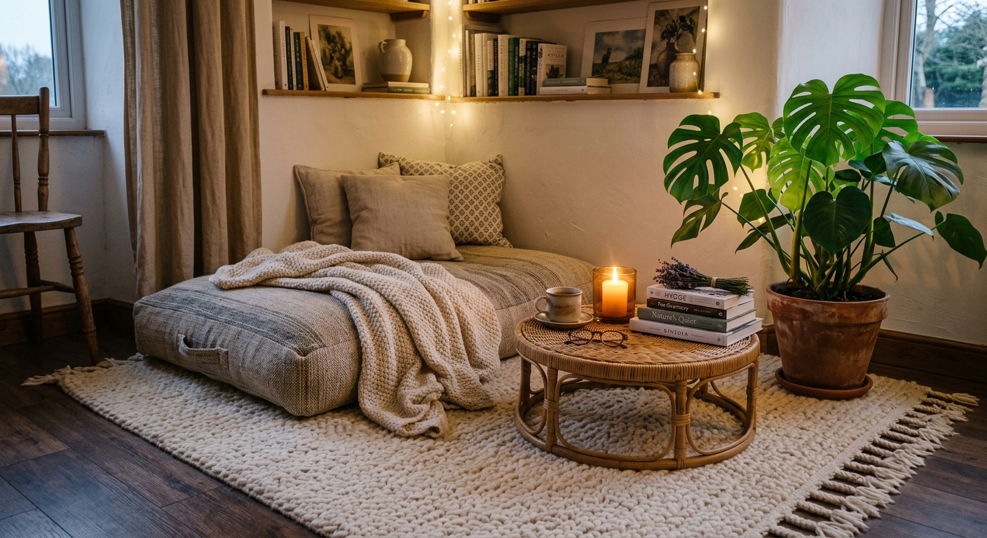 Créer un espace de détente cocooning : le tapis texturé qui fait toute la différence