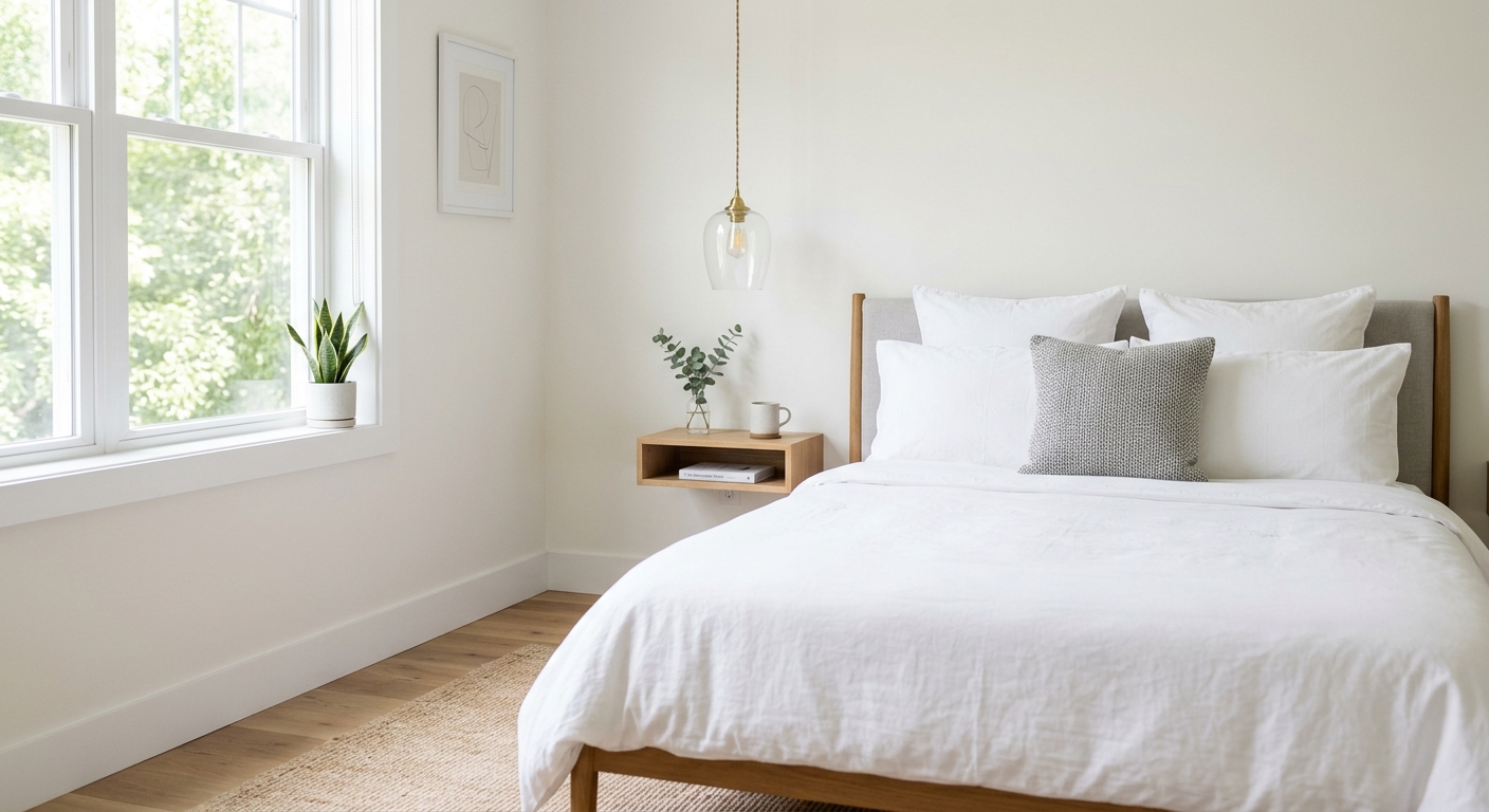 Lit encombré : l'astuce minimaliste qui libère votre chambre en 2026