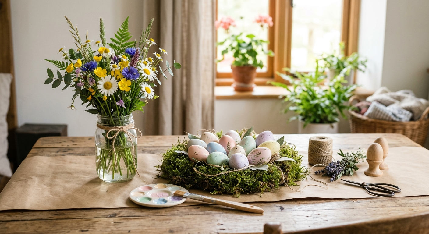 Pâques sans acheter : créer une table festive en DIY malin