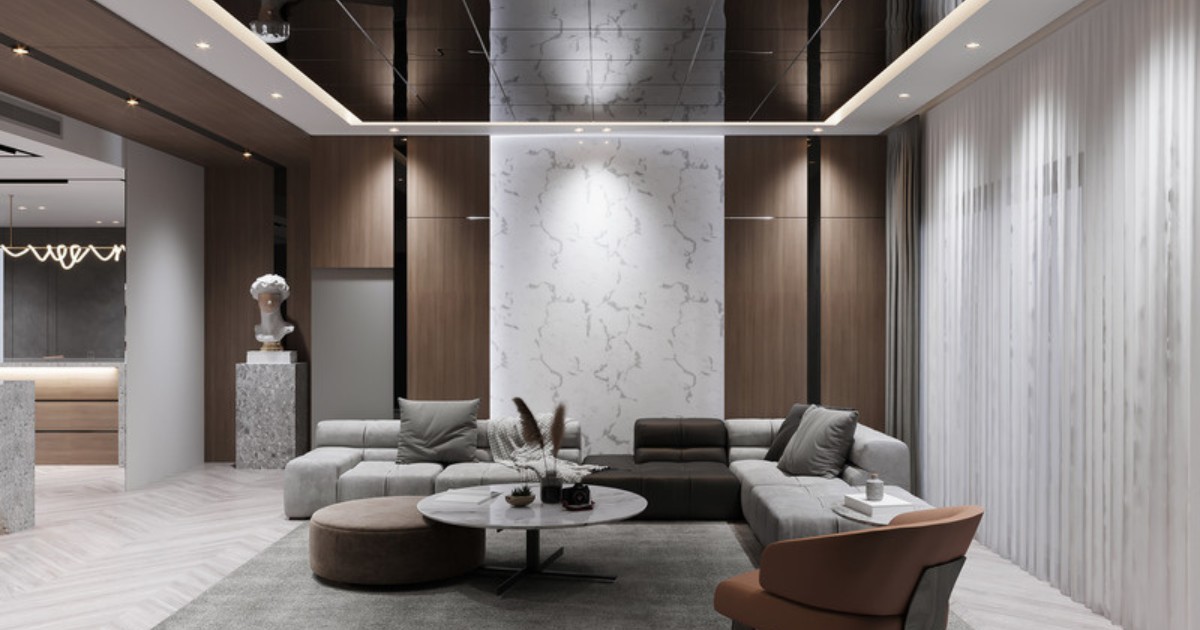 Style art deco — velours et laiton