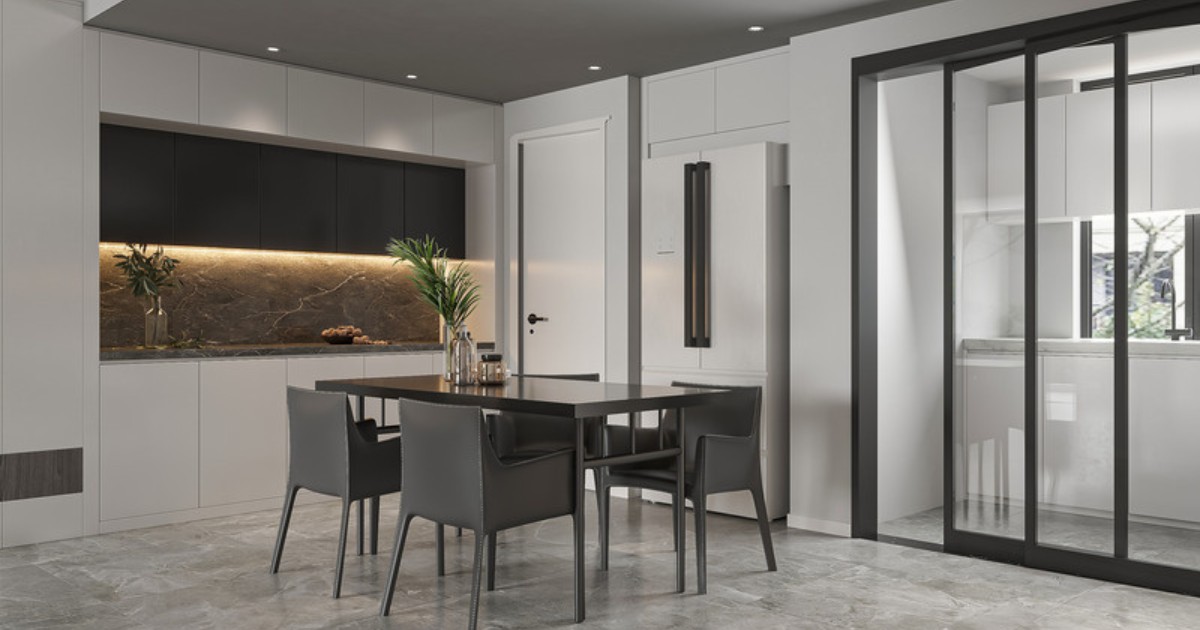 Style moderne — lignes epurees et design